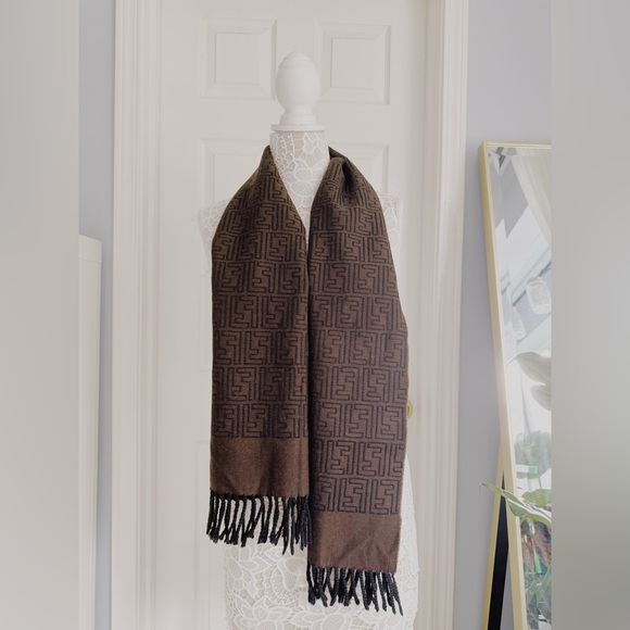 Sold❌Authentic Fendi Wool Scarf - Picture 1 of 15
